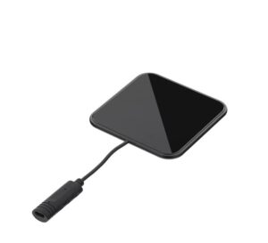 Įkrovikliai ir kabeliai Tellur  Qi Ultra-Slim Wireless Fast Charging Pad WCP03, 10W, Qi Certified, Tempered Glass black 