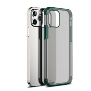 Nugarėlės dėklai Devia Apple Pioneer shockproof case iPhone 12 Pro Max green