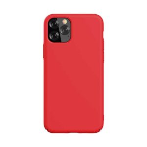 Maciņi Devia Apple Nature Series Silicone Case iPhone 12 Pro Max red 