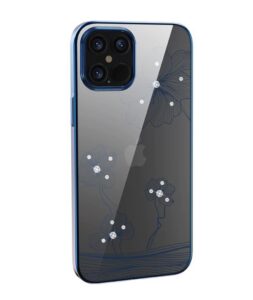 Cases Devia Apple Crystal Flora case iPhone 12/12 Pro blue 
