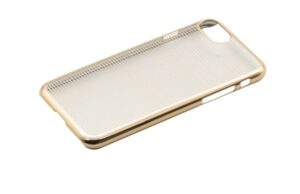 Cases Tellur Apple Cover Hard Case for iPhone 7 Horizontal Stripes gold 