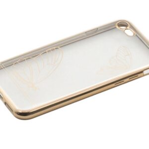 Maciņi Tellur Apple Cover Silicone for iPhone 7 Butterfly gold 