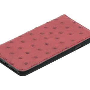 Ümbrised Tellur Apple Book case Ostrich Genuine Leather for iPhone 7 red 