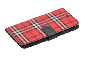 Ümbrised Tellur Apple Book case Bimaterial for iPhone 7 black/red 