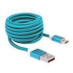 Lādēšanas ierīces un kabeļi Sbox  USB-10315BL USB->Micro USB M/M 1.5m blue 