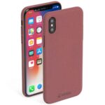 Back panel cover Krusell Apple Sandby Cover Apple iPhone X/XS rust (61093) 