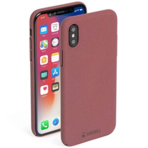 Back panel cover Krusell Apple Sandby Cover Apple iPhone X/XS rust (61093) 