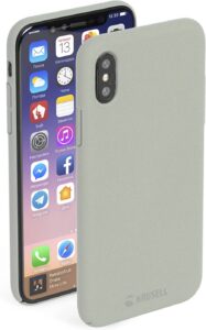 Back panel cover Krusell Apple Sandby Cover Apple iPhone X/XS sand (61092) 