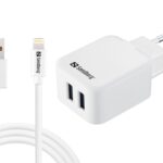 Cables and wires Sandberg  441-03 AC Charger EU Lightning 2.4A 