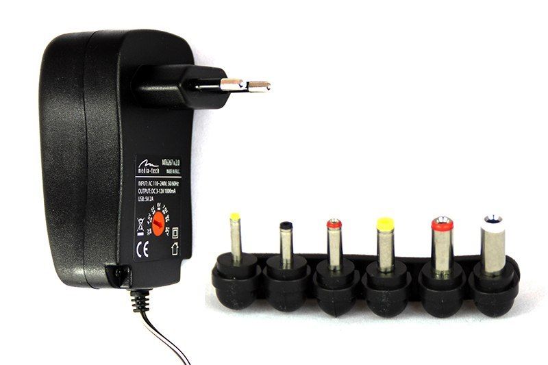 Cable Media-tech MT6267V2 Tablet Universal Power Adaptor