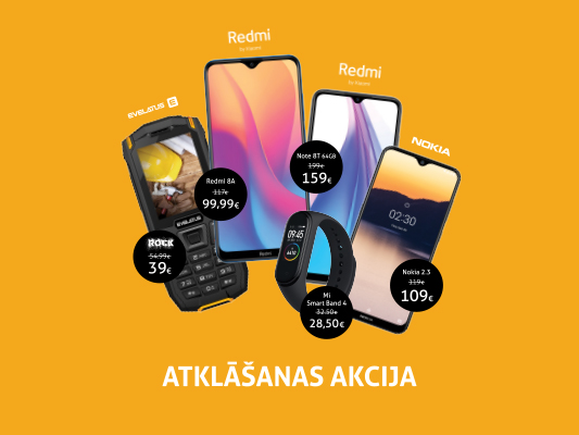 Jauns veikals t/c „Valleta”