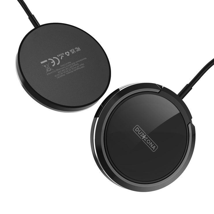 Belaidis įkroviklis Dux Ducis W1 Wireless Charger with MagSafe 15W Black