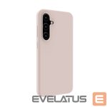 Back panel cover Evelatus Samsung Galaxy S24 FE Premium Magnetic Soft Touch Silicone Case Pink Sand