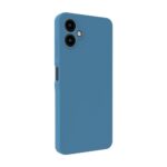 Nugarėlės dėklai Evelatus Samsung Galaxy A06 5G Premium Magnetic Soft Touch Silicone Case Navy Blue