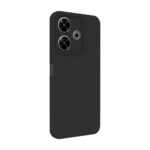 Back panel cover Evelatus Xiaomi Redmi 13 4G Premium Magnetic Soft Touch Silicone Case Black