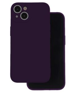 Aizmugurējais vāciņš iLike Apple Silicon case for iPhone 16 6,1 Plum
