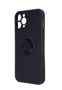 Tagakaaned iLike Apple Finger Grip case for iPhone 16 Pro 6,3 Black