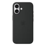 Nugarėlės dėklai Apple - iPhone 16 Silicone Case with MagSafe - Black