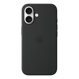 Nugarėlės dėklai Apple - iPhone 16 Silicone Case with MagSafe - Black