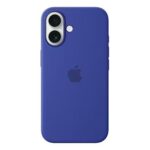 Aizmugurējais vāciņš Apple - iPhone 16 Silicone Case with MagSafe Ultramarine