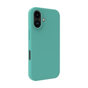 Aizmugurējais vāciņš Evelatus Apple iPhone 16 Premium Magsafe Soft Touch Silicone Case Teal