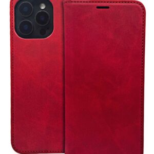 Kaaned - kaaned iLike Samsung Galaxy A35 5G Smart Suede case Red