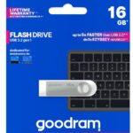 Flash drive Goodram  UNO3 Pendrive - 16GB USB 3.2 gen 1 Silver