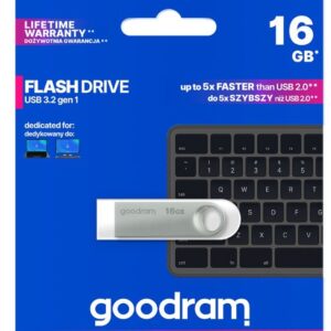 Flash drive Goodram  UNO3 Pendrive - 16GB USB 3.2 gen 1 Silver