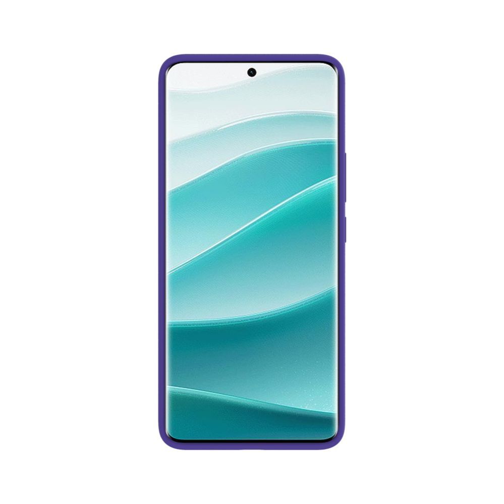 Back panel cover Evelatus Xiaomi Redmi Note 14 Pro 4G / Poco X7 Premium Magnetic Soft Touch Silicone Case Purple