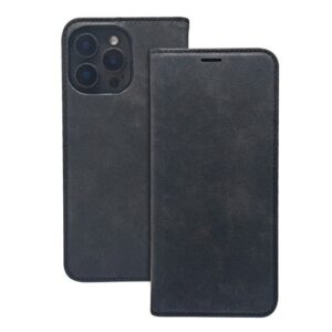 Atveramie maciņi iLike Xiaomi Xiaomi Redmi A3 4G (Global) Smart Suede case Black