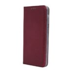 Book case iLike Samsung Galaxy A55 5G Smart Magnetic case Burgundy