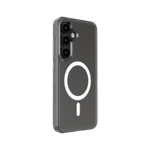 Back panel cover Evelatus Samsung Galaxy S25 Plus Clear Case With Magnetic Transparent