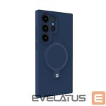 Tagakaaned Evelatus Samsung Galaxy S25 Ultra Premium Magnetic with Stand Soft Touch Silicone Case Midnight Blue
