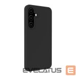 Back panel cover Evelatus Samsung Galaxy S25 Premium MagSafe Soft Touch Silicone Case Black
