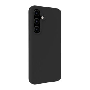 Aizmugurējais vāciņš Evelatus Samsung Galaxy S25 Plus Premium Magnetic Soft Touch Silicone Case Black