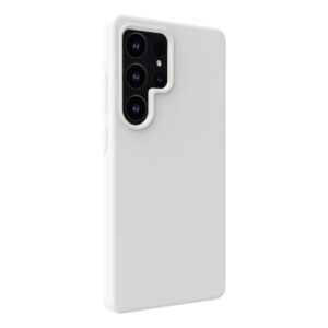 Aizmugurējais vāciņš Evelatus Samsung Galaxy S25 Ultra Premium Magnetic Soft Touch Silicone Case White