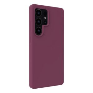 Aizmugurējais vāciņš Evelatus Samsung Galaxy S25 Ultra Premium MagSafe Soft Touch Silicone Case Maroon