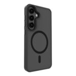 Back panel cover Evelatus Samsung Galaxy S25 Hybird Case With Magnetic PC+TPU Black