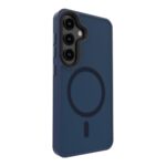 Aizmugurējais vāciņš Evelatus Samsung Galaxy S25 Hybird Case With Magnetic PC+TPU Midnight Blue