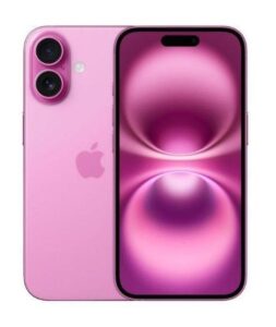 Smartphone Apple  iPhone 16 256GB Pink