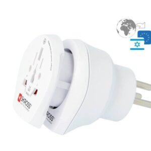 Adapteris Skross  Travel adapter CO W to ISR White