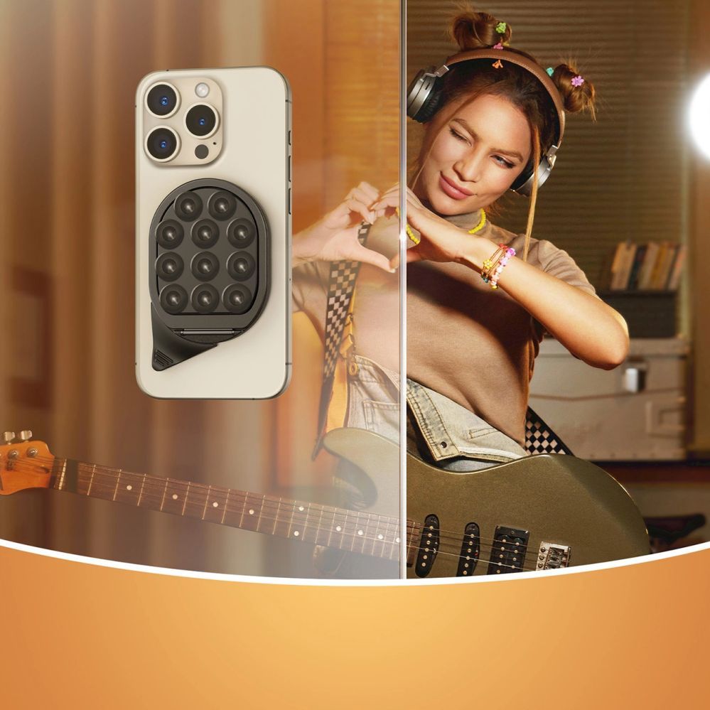 Auto holder Joyroom JR-ZS418 Smartphone Holder with Stand and Suction Cups with MagSafe - Black