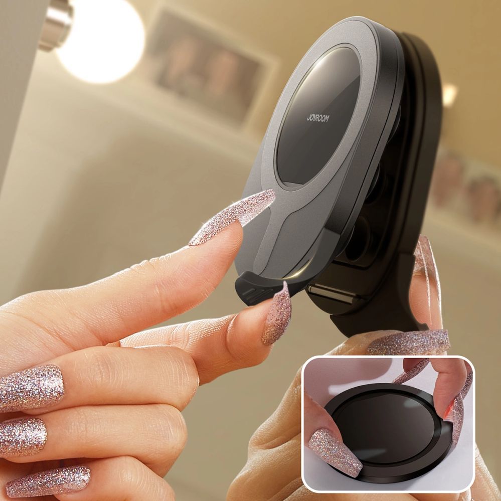 Auto holder Joyroom JR-ZS418 Smartphone Holder with Stand and Suction Cups with MagSafe - Black