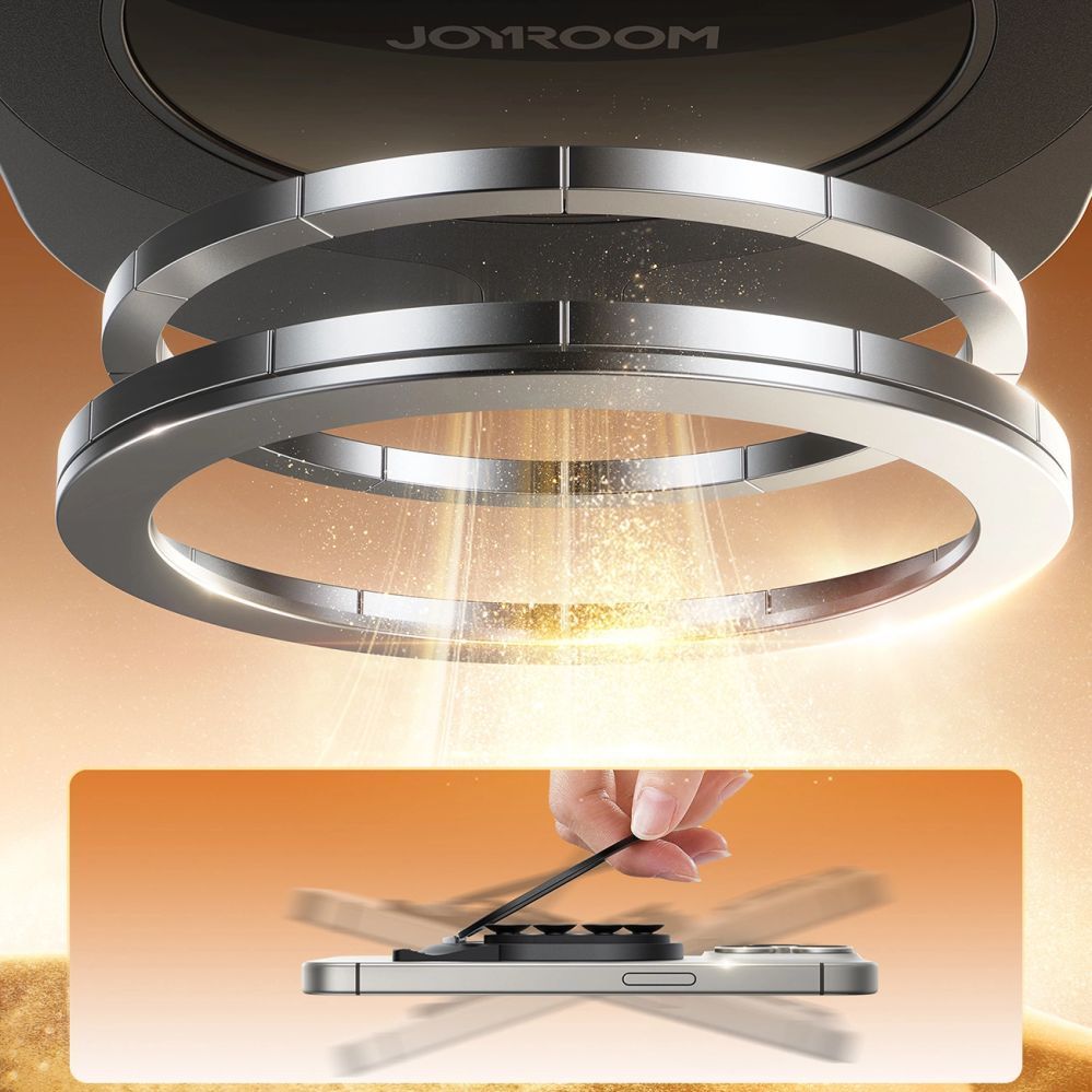 Auto holder Joyroom JR-ZS418 Smartphone Holder with Stand and Suction Cups with MagSafe - Black