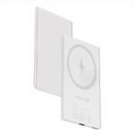 Išorinė baterija Evelatus  Evelatus 3000mAh Power Bank Super Slim With Wireless charging EVEP03PBSSW White