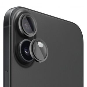 Apsauginiai stiklai Evelatus Apple iPhone 16 / 16 Plus Camera Lens Protector Armor Black