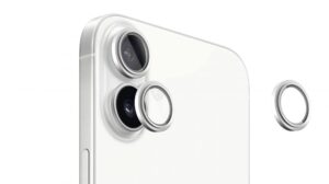 Apsauginiai stiklai Evelatus Apple iPhone 16 / 16 Plus Camera Lens Protector Armor White