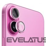 Aizsargstikls Evelatus Apple iPhone 16 / 16 Plus Camera Lens Protector Armor Pink