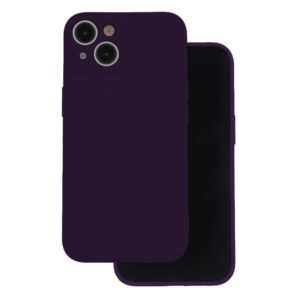 Aizmugurējais vāciņš iLike Apple iPhone 12 / 12 Pro Silicon case Plum