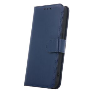 Knygos tipo dėklas dėklai iLike Samsung Galaxy A35 Smart Classic case Navy Blue